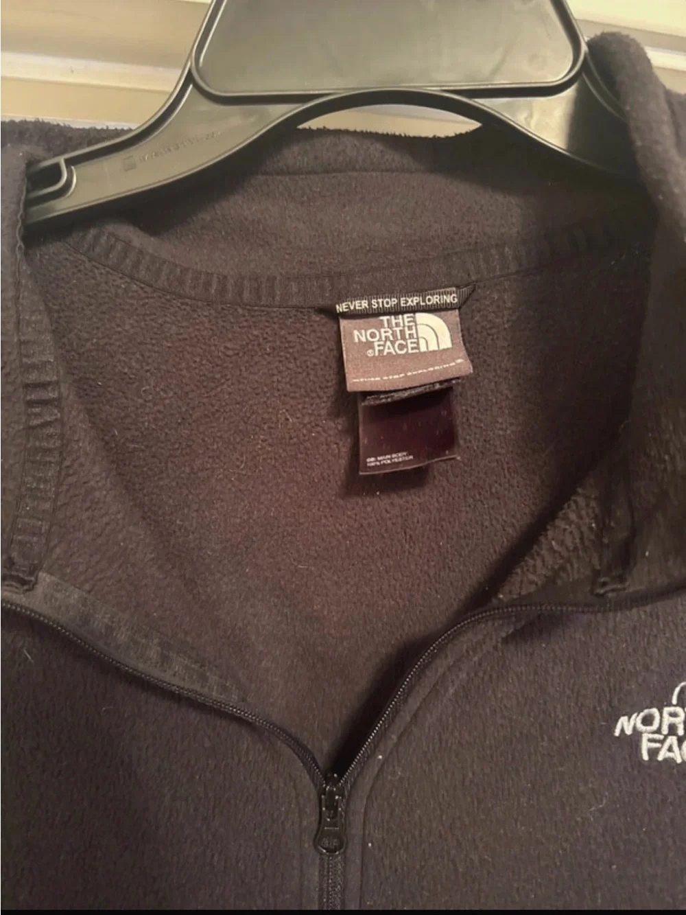 The North Face Men's Black Quarter-Zip Fleece Pullover